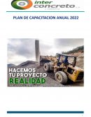 Plan capacitacion INTER CONCRETO C.A.
