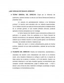 ¿Que ciencias estudian el derecho?