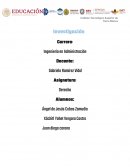 Reporte de investigacion derecho