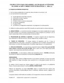 PLANIFICACIÓN Y DIRECCIÓN ESTRATÉGICA . EL TRABAJO AUTÓNOMO
