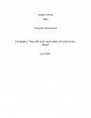 Economía Empresarial Entregable 1. “Ejemplificación Elasticidades de la Demanda y Oferta”