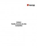 Planilla: Proyecto de Vida - Autogestión