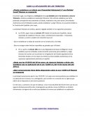 CASO LA APLICACIÓN DE LOS TRIBUTOS