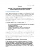 “Resumen de Ley Federal de Responsabilidad Ambiental y Reglamento de Evaluación de Impacto Ambiental”