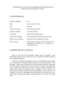 INFORME DE DE LA ESCALA DE DESARROLLO PSICOMOTOR DE LA PRIMERA INFANCIA BRUNET-LEZINE