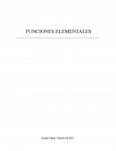 FUNCIONES ELEMENTALES