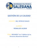 Los 7 Hábitos de las personas altamente efectivas