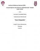Caso Integrador Proceso Administrativo