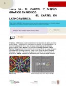 EL CARTEL Y DISEÑO GRAFICO EN MÉXICO
