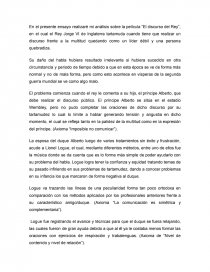 Discurso del Rey. Página 1