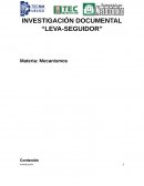 Tipos de levas y seguidores