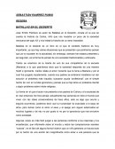 Batallas en el desierto en nuestra realidad