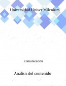 ¿Para qué es necesario el análisis de contenido en los medios informativos de comunicación?
