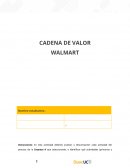 CADENA DE VALOR WALMART