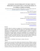 ANÁLISIS DEL USO DE INFORMACION CONTABLE COMO UNA HERRAMIENTA DE GESTIÓN PARA LA TOMA DE DECISIONES EN UNA EMPRESA COMERCIALIZADORA