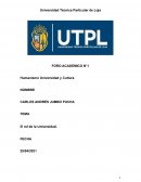 El rol de la Universidad