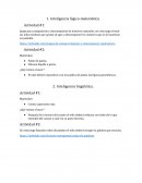 Trabajo didáctico.Inteligencias multiples