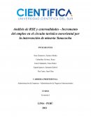 Análisis de RSE y externalidades - Incremento del empleo en el circuito turístico nororiental por la intervención de minería Yanacocha