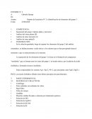 Reporte de la práctica N° 2 e Identificación de elementos del grupo 3