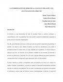LA INTERPRETACIÓN DEL DERECHO A LA SALUD Y SU RELACIÓN CON ALGUNAS RAMAS DEL DERECHO