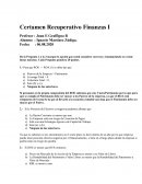 Finanzas Certamen