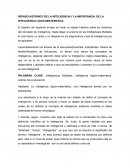 REPASO HISTORICO DE LA INTELIGENCIA Y LA IMPORTANCIA DE LA INTELIGENCIA LOGICOMATEMATICA