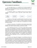 Ejercicio Feedback NºX. Unidad Didáctica X