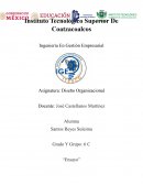 ENSAYO ORGANIZACIONES INTELIGENTES