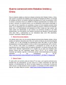 Guerra comercial entre Estados Unidos y China