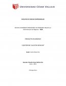 PRODUCTO ACADÉMICO “GESTIÓN DE TALENTO HUMANO”