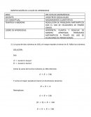 RESOLUCIÓN DE PROBLEMAS MATEMÁTICOS CON EL USO DE ECUACIONES DE PRIMER GRADO