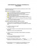 CUESTIONARIO DE LA PELÍCULA “HISTORIA DE LA PSIQUIATRÍA”