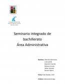 SEMINARIO AREA ADMINISTRATIVA