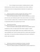 La estrategia de producción