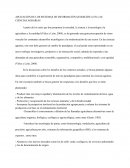 APLICACIÓN DE LOS SISTEMAS DE INFORMACIÓN GEOGRÁFICA EN LAS CIENCIAS AGRARIAS