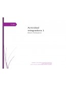 Actividad integradora. México prehispánico