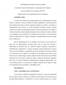 Modelo genérico de la Implementación de la Estrategia