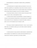 RECONOCIMIENTO, VALORACIÓN Y RESPETO POR LA DIVERSIDAD CULTURAL