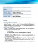 Diseño de una negociación