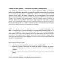 Estudio de caso: Análisis y descripción de puesto, reclutamiento