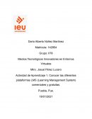 Conocer las diferentes plataformas LMS (Learning Management System) comerciales y gratuitas