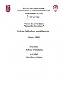 Unidad de Aprendizaje: “Desarrollo Sustentable”