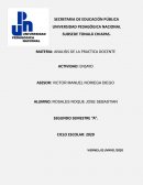 ENSAYO ANALISIS DE LA PRACTICA DOCENTE