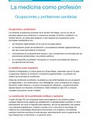 La medicina como profesión