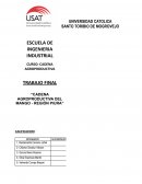 Cadena agroproductiva del mango - región Piura