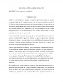 RELATORÍA CRÍTICA SOBRE MEDIACIÓN