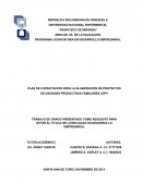 Plan de capacitación para la promoción de unidades productivas familiares