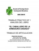 ANALISIS DEL LIBRO “EL CABALLERO DE LA ARMADURA OXIDADA”