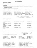 OPERACIONES BÁSICAS CON NÚMEROS NATURALES PARA SÉPTIMO BÁSICO