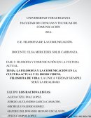 FILOSOFIA DE VIDA: LA UNICA VERDAD SIEMPRE SERÁ LA REALIDAD